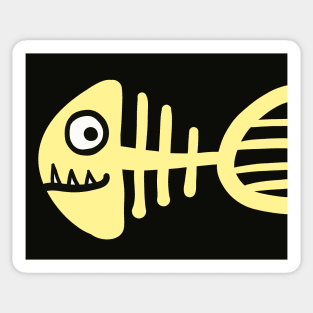 fish bone Sticker